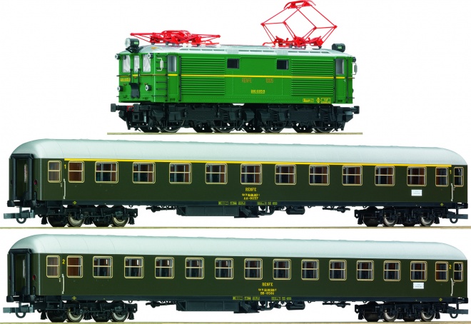 Digital Starter Set with Electric locomotive series 281 and passenger train<br /><a href='images/pictures/Roco/170529.jpg' target='_blank'>Full size image</a>